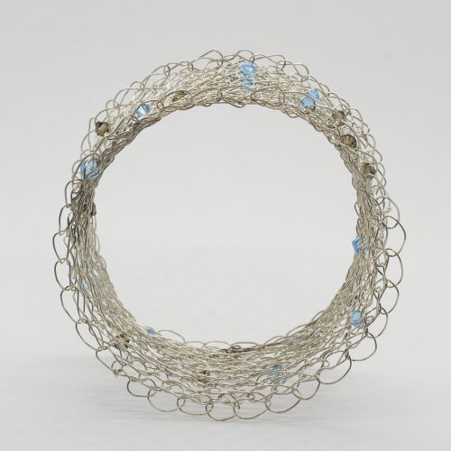 Crochet Bracelet, Czec Beads - Image 2