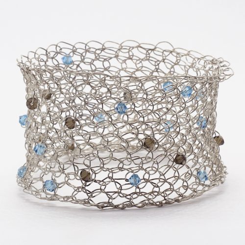 Crochet Bracelet, Czec Beads - Image 3