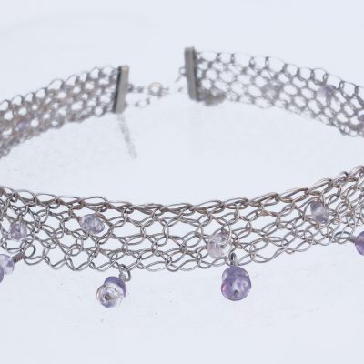 Choker Necklace, Amethyst