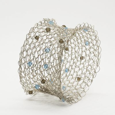 Crochet Bracelet, Czec Beads