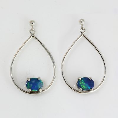 SS, Opal Earrings
