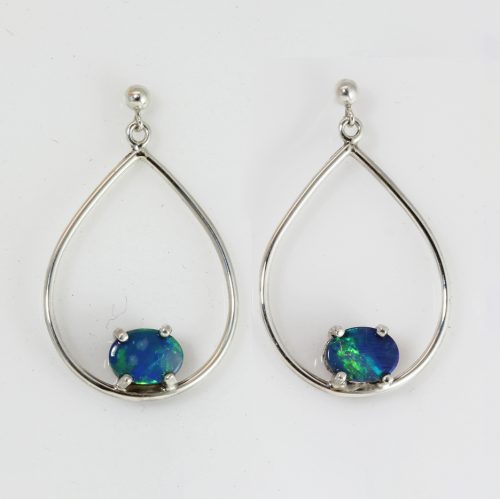 SS, Opal Earrings